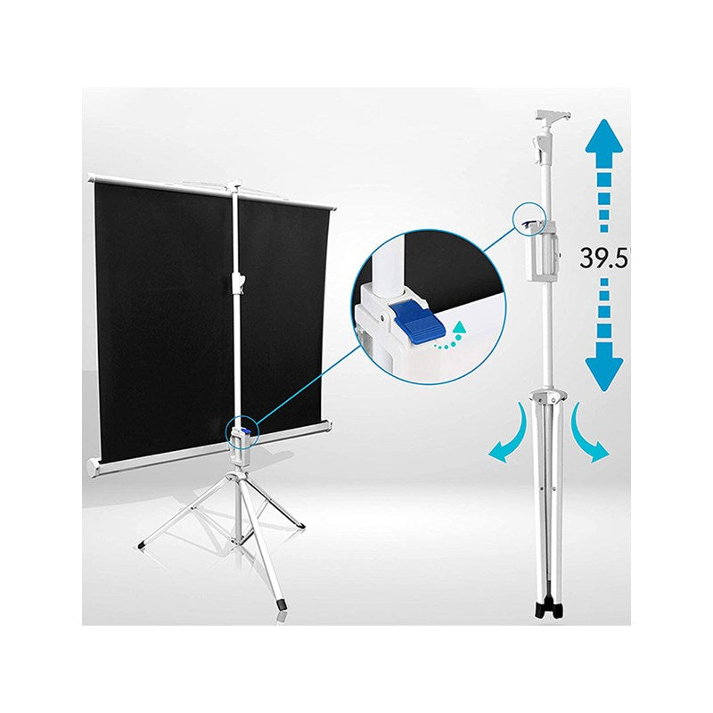 SMQ Projector Screen - Tripod - (100 SMQ Projector Screen - Tripod - (100